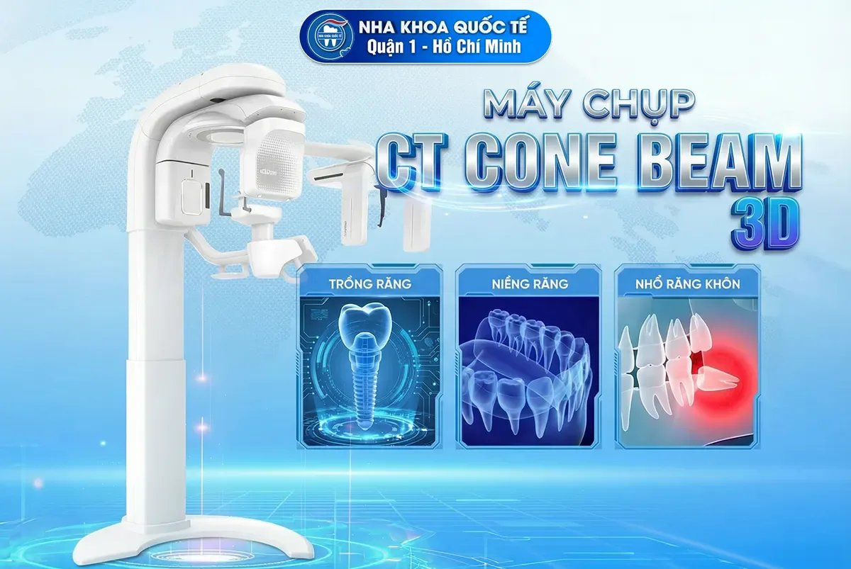 Máy CT ConeBeam 3D Nha khoa Quận 1 Hồ Chí Minh