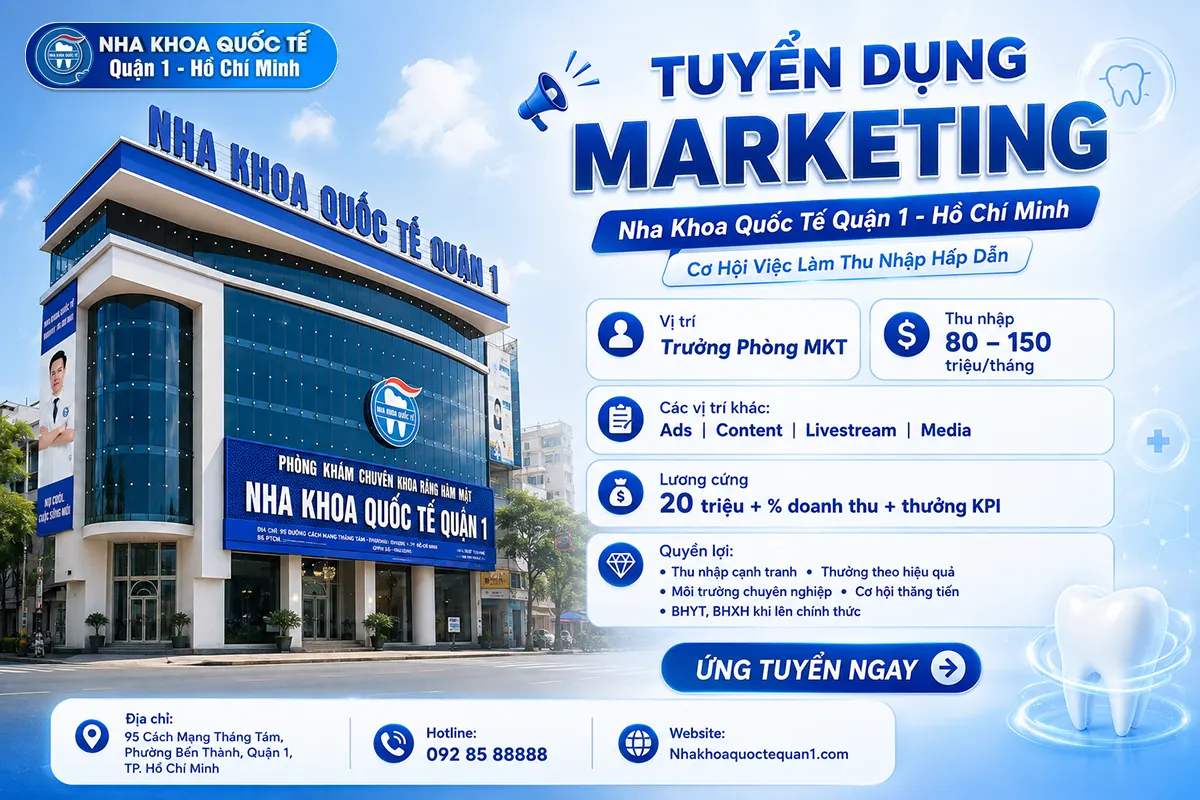tuyển dụng Marketing quận 1